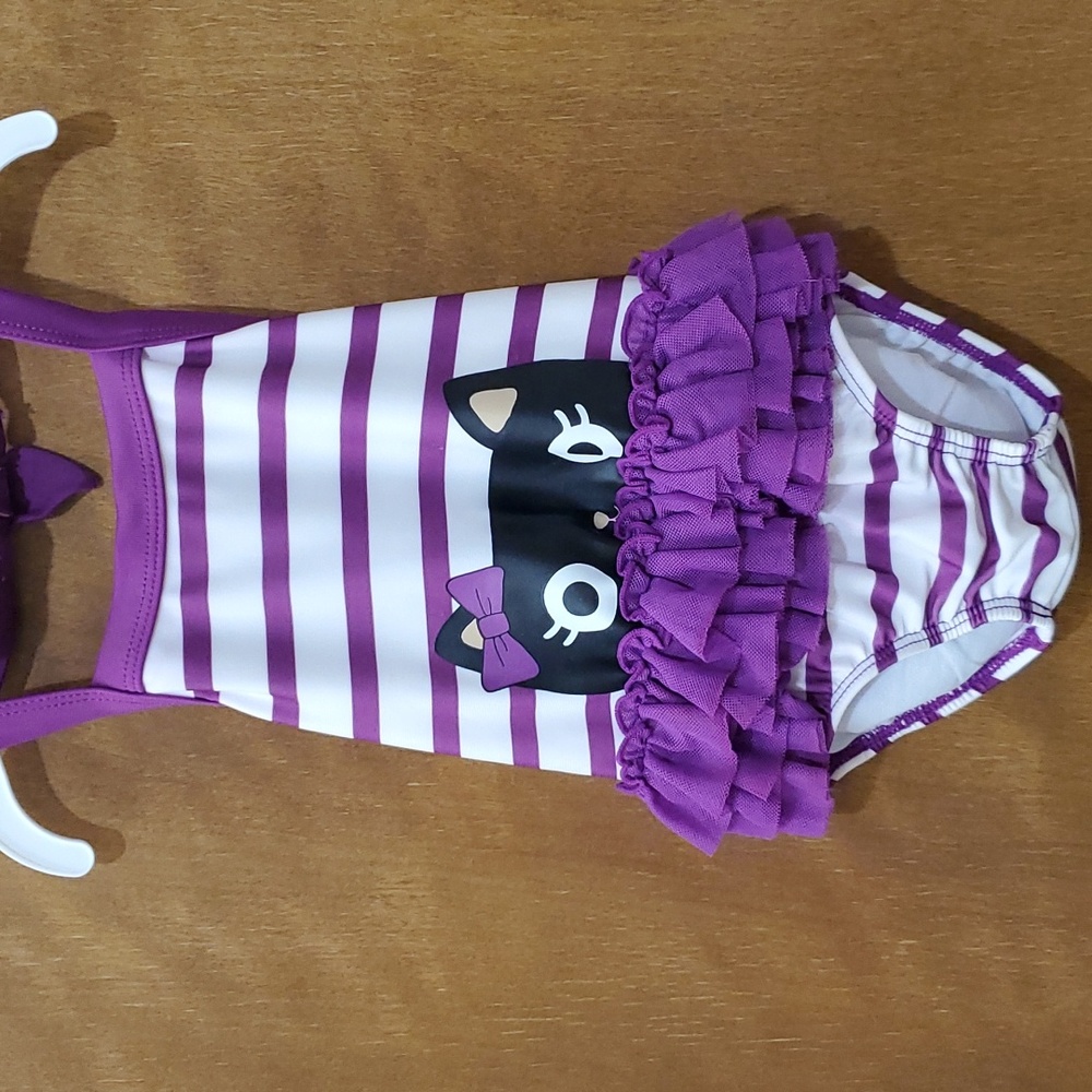 Gymboree Kitty tutu swimsuit